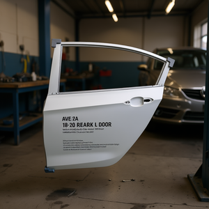 Aveo 18-20 Rear Left <b>Door</b> Panel for Chevrolet, New Replacement Auto Body Part, OEM Fit, Full-Size Car <b>Door</b> with <b>Window</b> <b>Frame</b> and - Product Image 2