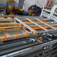 Machine à clouer les palettes en bois Saifan SF9010 380V 5.2kW, machine automatique de clouage des traverses de palettes pour PLC, haute productivité