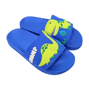 Cute Kids Animation Flip Flops Bedroom Outdoor Footwear Casual Cartoon Shoes For Boys Slippers