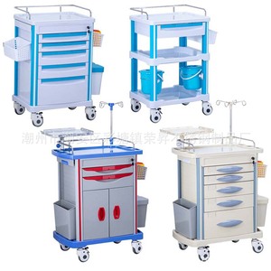 Carrito de Anestesia por Infusión Promocional 750x850mm con Soporte para Vía Intravenosa para Hospital - Product Image 1