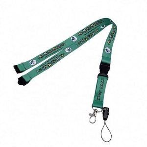 Custom Sublimation <b>Polyester</b> Id Card With Silk Screen Printing Promotional Logo Printed <b>Lanyard</b> - Product Image 1