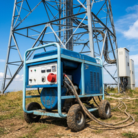 Groupe électrogène diesel Yuchai 2,8-18 kW Chine, super silencieux, insonorisé, à faible bruit, avec ATS et châssis ouvert