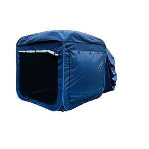 Entièrement automatique SUV tout-terrain Camping en plein air voiture auvents latéraux Logo personnalisé <span class=keywords><strong>coffre</strong></span> arrière tente moustique étanche à la pluie cadre en acier Oxford - Product Image 5