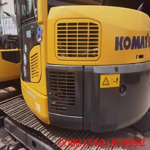 Komatsu PC78-8รถขุดขนาดมินิแบบใช้แล้ว7ตันเครื่องยนต์หลักน้ำหนักปฏิบัติการ - Product Image 4