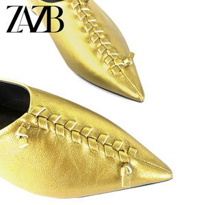 Zapatos ZAZB para <span class=keywords><strong>mujer</strong></span>, nuevos estilos, mocasines formales <span class=keywords><strong>de</strong></span> oficina para <span class=keywords><strong>mujer</strong></span>, zapatos <span class=keywords><strong>de</strong></span> tacón informales simples para <span class=keywords><strong>mujer</strong></span>, zapatos planos para <span class=keywords><strong>mujer</strong></span>, <span class=keywords><strong>oferta</strong></span> especial - Product Image 6