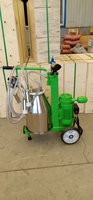 Machine à traire portable à moteur à essence à piston unique pour vaches et chèvres