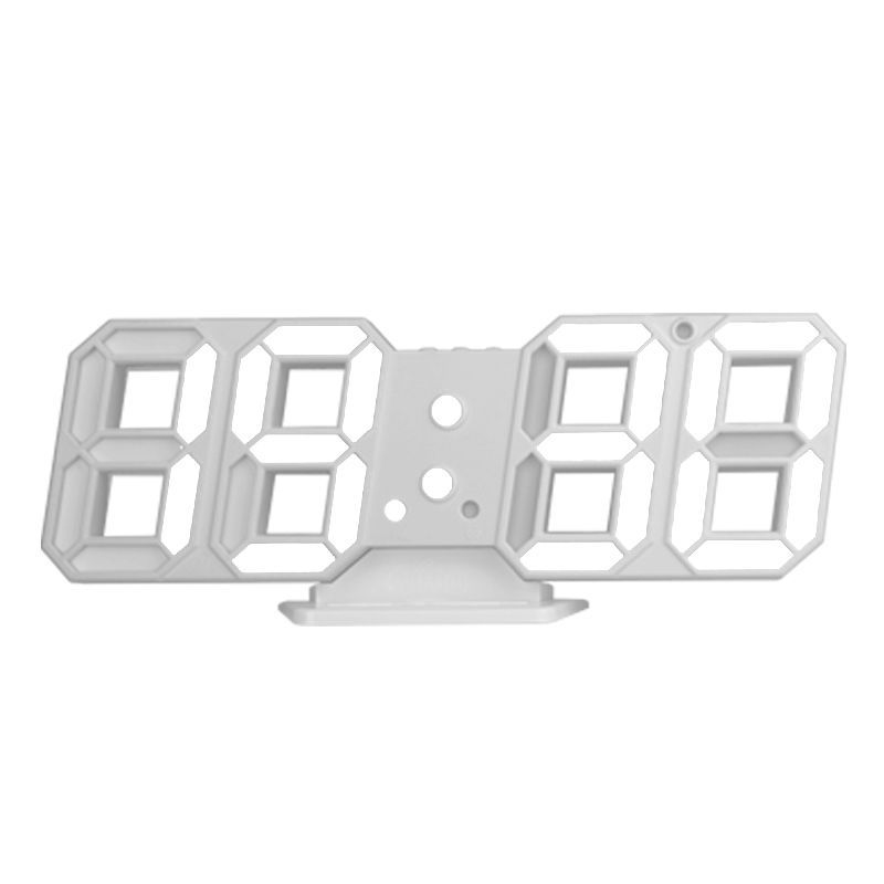 Оптовая продажа 3D будильник цифровые светодиодные часы для спальни настенные часы для гостиной дома спальни
