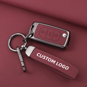 Vente chaude Convient pour Peugeot couverture <span class=keywords><strong>de</strong></span> clé <span class=keywords><strong>de</strong></span> voiture 5008 2008 508L 4008 408X 308 3008 étui porte-clés automobile en cuir en alliage <span class=keywords><strong>de</strong></span> zinc - Product Image 5