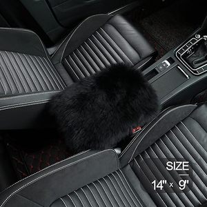 แผ่นรองคอนโซลกลางรถยนต์หนังแกะออสเตรเลีย ยี่ห้อ Sample Support อุปกรณ์ตกแต่งภายในรถยนต์แบบสากล เหมาะสำหรับรถ SUV/รถบรรทุก/รถยนต์ทั่วไป - Product Image 3