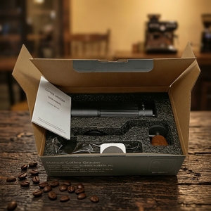 Molinillo <span class=keywords><strong>de</strong></span> Café Manual Digital Portátil y Ajustable con Muelas <span class=keywords><strong>de</strong></span> Acero Inoxidable y Construcción <span class=keywords><strong>de</strong></span> Aleación <span class=keywords><strong>de</strong></span> Aluminio, Capacidad <span class=keywords><strong>de</strong></span> 35g - Product Image 6
