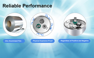 Honclay cbb65b 30/5 UF 30 + 5 MFD 370V hoặc 440V cbb65 Chạy kép thay thế tụ điện bơm nhiệt điều kiện không khí tụ điện - Product Image 5