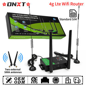 เราเตอร์ Wifi DNXT รองรับซิมการ์ด WiFi6 ความเร็ว 300Mbps 4g เราเตอร์ Wifi แบบ Dual SMA  เราเตอร์อเนกประสงค์ WAN/LAN DC 4g มินิเราเตอร์ Wifi Cpe สำหรับใช้ในบ้าน - Product Image 1