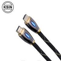 Haute vitesse pour câble HDMI 4K plaqué or 3M 300M 60Hz taux de rafraîchissement Compatible avec la caméra Microphone vidéo HDTV moniteur 20m
