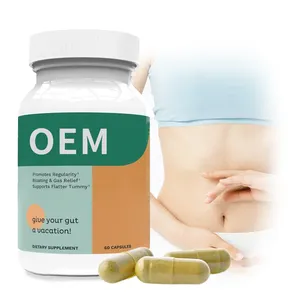 OEM Gut Health Leaky Gut Repair Gut Cleanse Restore Digestion Regulate Bowel Movement Probiotics 60 capsule supplement