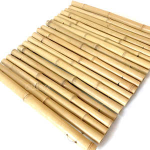 Vallas de Bambú Amarillo Natural de 40 cm, Decoración <span class=keywords><strong>para</strong></span> Jardines Pequeños, Vallas <span class=keywords><strong>para</strong></span> Bares, Hoteles, Patios, Valla de Bambú, Pared - Product Image 2