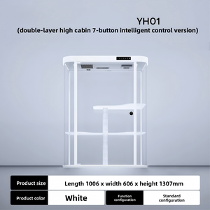 Высококачественная умная лежанка-кабина для кошек с балконом, домашняя, для использования в помещении, просторная, вилла-клетка для кошек - Product Image 5