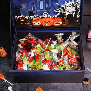 Funny Ghost Halloween <strong>Cardboard</strong> Portable Candy <strong>Gift</strong> Box Creative Packaging Glossy Lamination Embossing Recyclable Rigid <strong>Boxes</strong> - Product Image 3