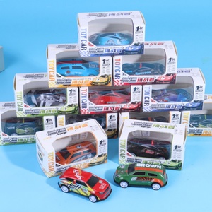 Unisex Mini Alloy Pull-Back Racing Car Metal Truck Wheels Diecast Toys Wholesale Kids Toys Kindergarten Prizes Street Stall <b>Iron</b> - Product Image 3