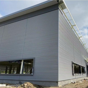 Lớn Khoảng prefab giá nhà Cấu trúc khung thép 2 tầng kết cấu thép tòa nhà kho biệt thự bán với bảng điều khiển bánh sandwich - Product Image 5
