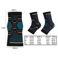 Manchon de compression pour orthèse de cheville, soutien de cheville pour chaussettes de fasciite plantaire Chaussette de protection de compression de cheville pour gonflement, entorse
