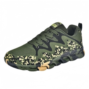 Chaussures de randonnée de camping en camouflage souple pour l'extérieur, chaussures de <span class=keywords><strong>sport</strong></span> de haute qualité, chaussures décontractées à la mode pour hommes - Product Image 1