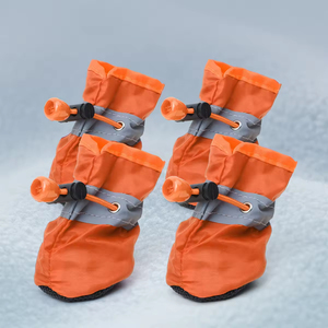 Bottes de pluie pour chien en gros avec semelle souple, respirantes, imperméables et réfléchissantes - Product Image 6
