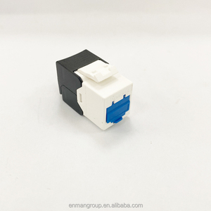 Jack Keystone RJ45 Cat 6 Cat 6A UTP Ultra Corti da 31,8mm, Jack Modulari Ethernet Senza Attrezzi con Copertura Antipolvere - Product Image 6