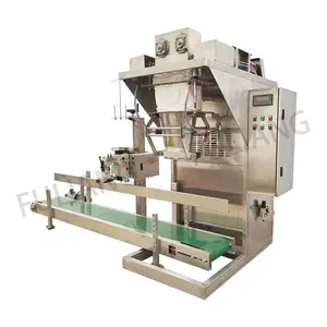 50kg premix compound zeolite flour gypsum calcite powder packaging machine price