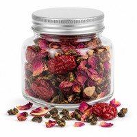 Thé Oolong aux Dattes Rouges en Sachets Pyramidaux 50g – Mélange Floral Fruité et Herbal – Boisson Bien-être