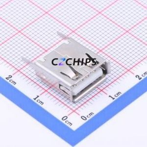 U-A-24DD-Y-8 <b>USB</b> <b>Connector</b> Through hole Component (THT) <b>Connector</b> Type-A <b>USB</b> 2.0 Female Through Hole - Product Image 1