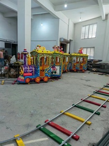 في الهواء الطلق المسار السياحي كاروسيل ركوب القطار للأطفال قطار كهربائي - Product Image 6