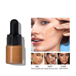 Free Sample Natural Skin Flawless Waterproof Liquid <strong>Foundation</strong> Full Coverage <strong>Foundation</strong> 40 Colors - Product Image 2