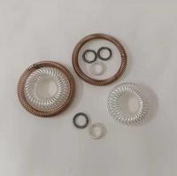Ressorts hélicoïdaux plats de précision OEM, ressorts axiaux et radiaux personnalisés