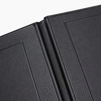 Carpeta de Presentación Empresarial Personalizada, Portafolio de Documentos Premium de Doble Pliegue para Certificados y Documentos Comerciales