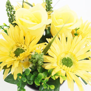 New Design Wholesale Artificial Cemetery <strong>Flowers</strong> Potted Funeral <strong>Flowers</strong> Outside Funeral Decor - Product Image 5