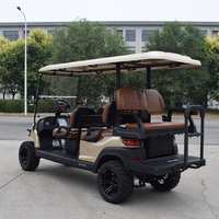 Fabricante Chino de Carros de Golf Eléctricos de 6 Plazas y Cuatro Ruedas para Turismo