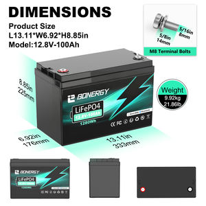 Lifepo4 12.8V 100Ah 150Ah 230 Ah 100 150 230 Ah 12 V200 ah 12 V100 ah 12 V <span class=keywords><strong>Volt</strong></span> 24V Batterie au lithium-ion - Product Image 6