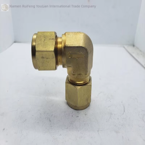 هولاوبرند B-810-9 نحاس 90. وصلة كوع 1/2 بوصة لأنابيب خارجية قطرها 1/2 بوصة، أصلية جديدة جاهزة للشحن، مخصصة لأنظمة التحكم الآلي الصناعية - Product Image 1