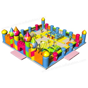 Château géant de la meilleure qualité parc à thème gonflable aire de jeux gonflable parc de trampoline gonflable plus grande maison de rebond pour adulte - Product Image 4