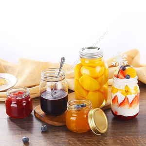 Bocaux en verre Mason à bouche standard pour la conservation des aliments, la fermentation, la confiture et le miel, 16 et 32 oz, vente en gros DD1993 - Product Image 5