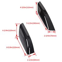 Accessoires LUMA 4x4, couvercle de finition de barre de toit de voiture tout-terrain, 4 pièces pour Toyota 4Runner Hilux Surf 4ème génération 2003-2009