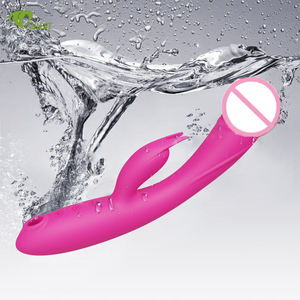 Двойной вибратор 3-в-1 с функцией имитации орального секса и стимуляции клитора, с подогревом, для женщин - Product Image 5