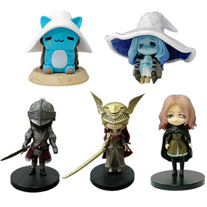 <span class=keywords><strong>Figuras</strong></span> de <span class=keywords><strong>Elden</strong></span> <span class=keywords><strong>Ring</strong></span>, Mini Melina, Ranni, Gato, Lobo Furioso, Figura de Acción de PVC, Modelo de Juguete, Adorno para Escritorio o Coche, Coleccionable, Venta al Por Mayor - Product Image 1