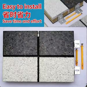 Panneaux d'<span class=keywords><strong>isolation</strong></span> décoratifs ignifuges personnalisables, adaptés aux murs extérieurs des bâtiments - Product Image 3