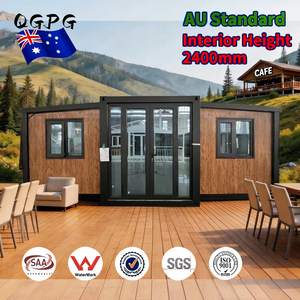 Casa Contenedor de Lujo Expandible de 20 pies, 2 Dormitorios, Modular, Portátil, Prefabricada, Económica, Personalizable, Tipo <span class=keywords><strong>Granny</strong></span> Flat, Mini Casa - Product Image 1