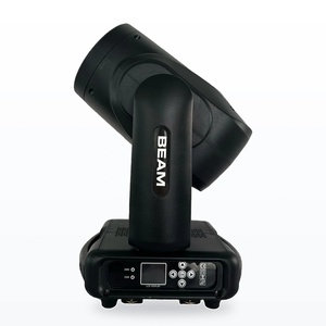 Светодиодный прожектор LA-Proaudioinc <span class=keywords><strong>Mini</strong></span> 295W с двойной призмой и кольцевой LED-подсветкой, DMX512, для дискотек, клубов, свадеб, концертов и сцен - Product Image 1