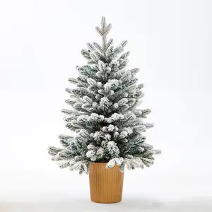 Tabletop Xmas Tree Artificial Prelit Mini Desktop Christmas Tree