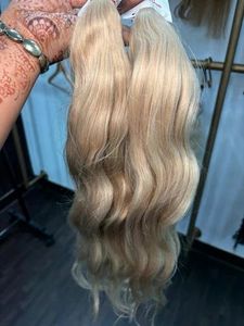 Extensions de cheveux humains indiens ondulés couleur cendre – Collection de la meilleure qualité en gros - Product Image 3