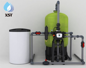 Usine de traitement <span class=keywords><strong>d</strong></span>'<span class=keywords><strong>eau</strong></span> <span class=keywords><strong>d</strong></span>éminéralisée XST 1000 l/h par osmose inverse, <span class=keywords><strong>adoucisseur</strong></span> certifié ISO9001 CE, fonctionnement manuel/automatique - Product Image 2