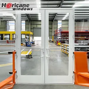 Superhouse Florida FPA Ventanas de vidrio de aluminio de impacto Puerta y ventana de aluminio personalizadas Diseño gráfico Personalizado Horizontal Moderno